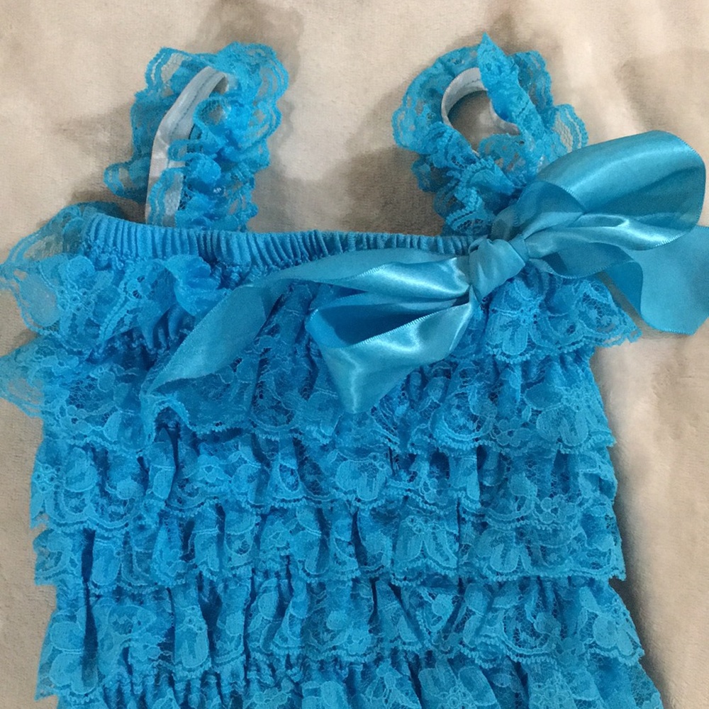 Blue petti romper - Picture 3 of 9